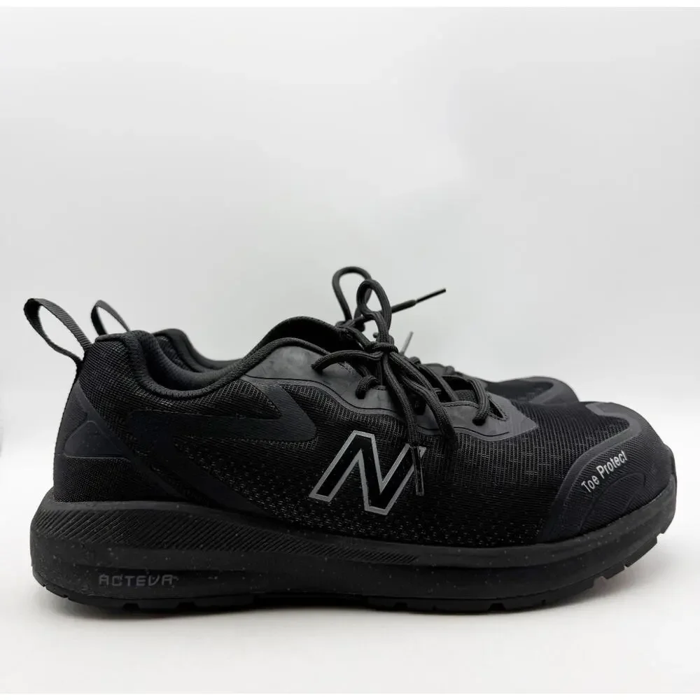New Balance Mens Logic Comp Toe EH PR SR Work Shoes US 8.5 WIDE EE Black NIB